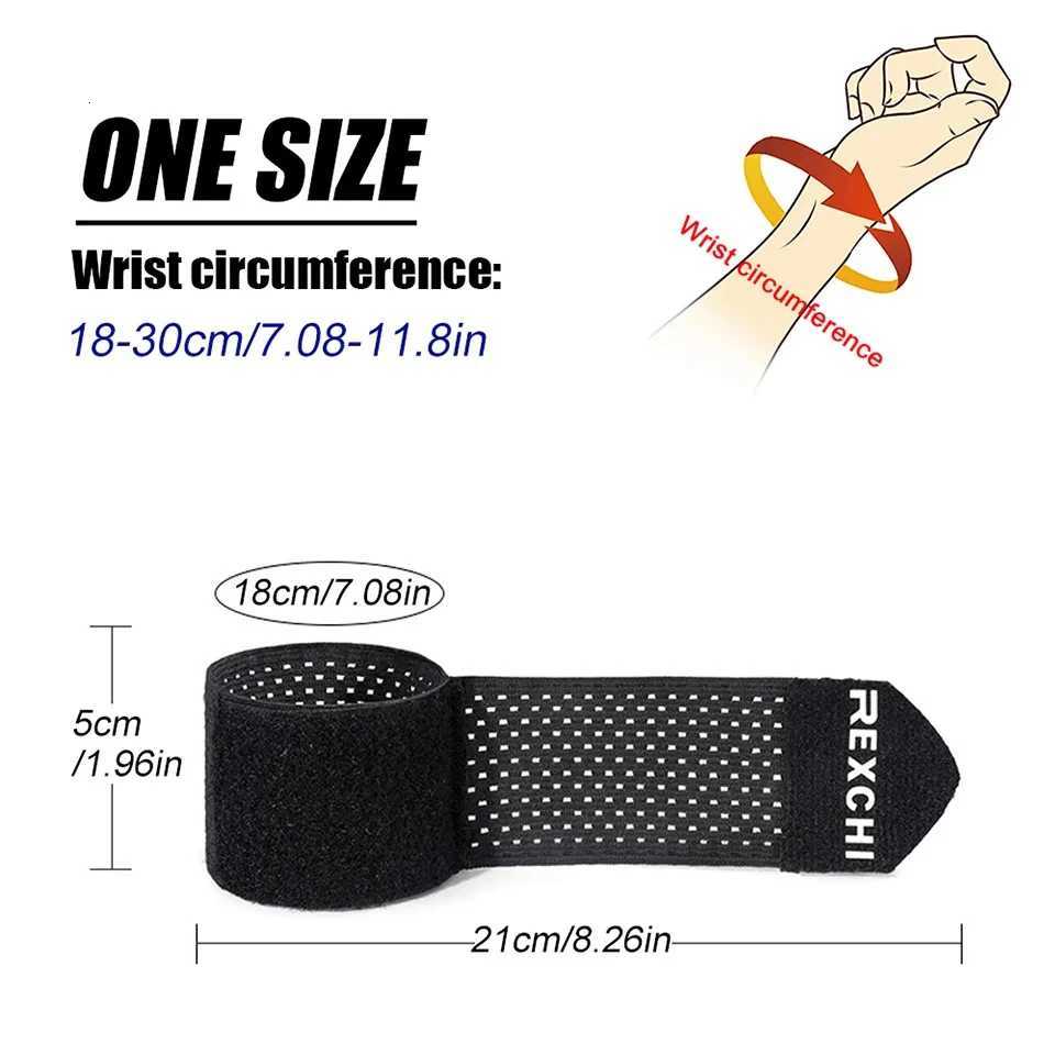 GOBYGO 1/2Pcs Thin Breathable Sports Wrist Wraps Wrap Around Compression Adjustable Elasticity Anti-sprain Wrist Strap Fitness M251226