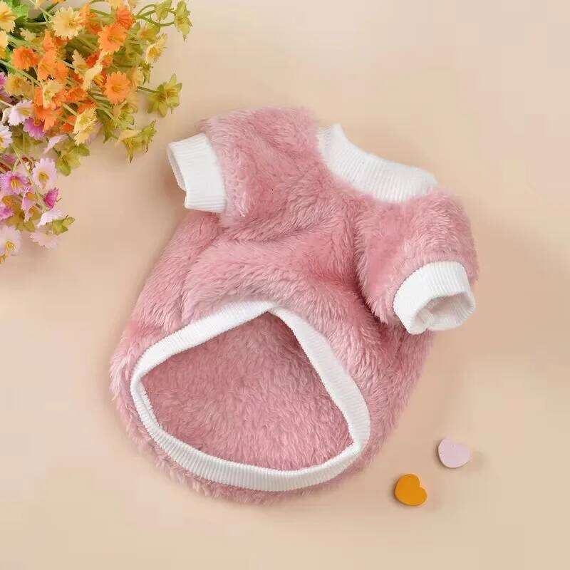 Winter Warm Pet Clothes Soft Dog Jumpsuit Puppy Cats Four Legs Jacket Coat for Small Medium Dogs Chihuahua Yorkie Outfit 25T1226