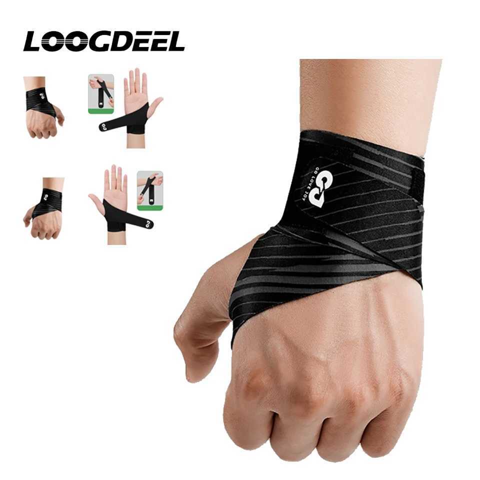 LOOGDEEL 1 Pcs Wrist Brace Outdoor Sports Cycling Left And Right Training Non-slip Breathable Elastic Women Men Billiard Gloves M251226