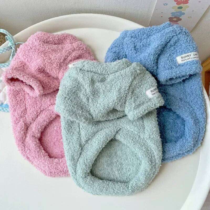 Winter Warm Solid Color Pet Sweater for Small Medium Dogs Dachshund Puppy Clothes Dog Supplies 25T1226