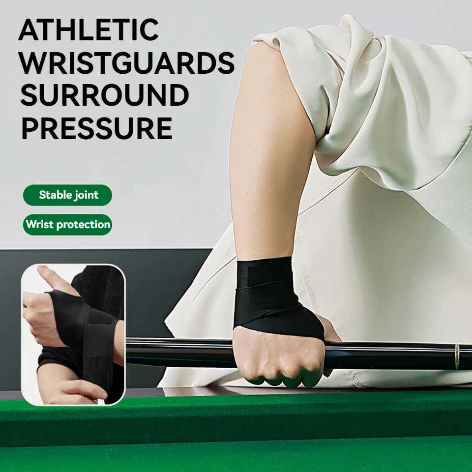 1Pcs Billiards Wrist Protection Gloves Support Calibration Elastic Force Billiards Training Wrist Guard Left Right Hands Unisex M251226