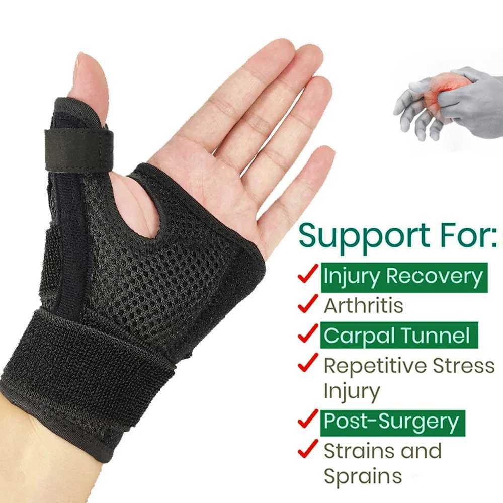 Flexible Splint Wrist Thumb Support Brace for Tendonitis Arthritis Breathable Thumb Protector Guard Fits Right and Left Hand M251226