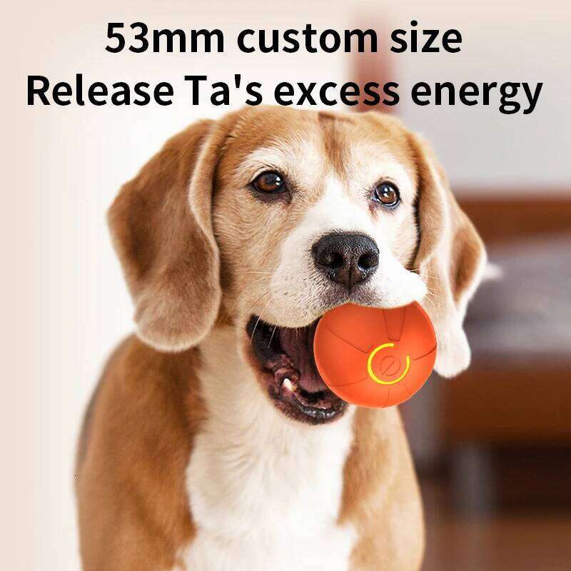 Smart Dog Ball Automatic Interactive Pet Electronic Rolling USB Rechargeable Moving Bouncing for Puppy to Large dog Chew Toy 25N1226