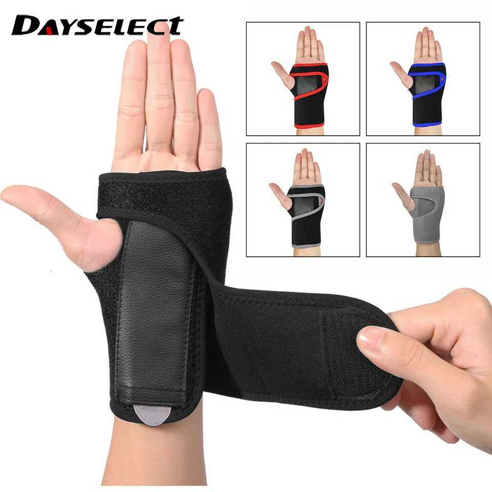 Sports Steel Wristband Fitness Basketball Sprain Protection Support Palm Tendon Sheath Mouse Strap Pressure Wrist Protection M251226