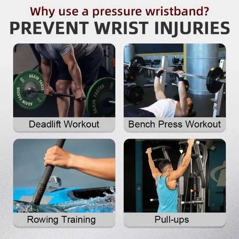 1Pair Sports Wristband Fitness Wrist Support Wristband Gym Weight Lifting Wraps Bandage M251226