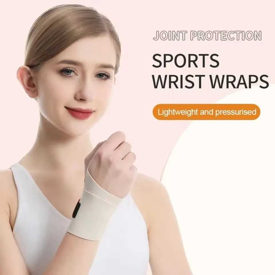 GOBYGO 1Pcs Adjustable Breathability Compression Wrist Brace Sprains Carpal Tunnel Pain Ultra-thin Elastic Wrist Support Unisex M251226
