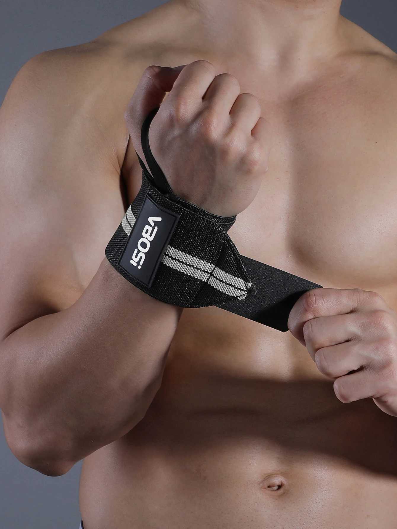 VBOSi 1 Piece Adjustable Wrist Support Wraps with Thumb Loop for Weightlifting Horizontal Bar for Women Men M251226