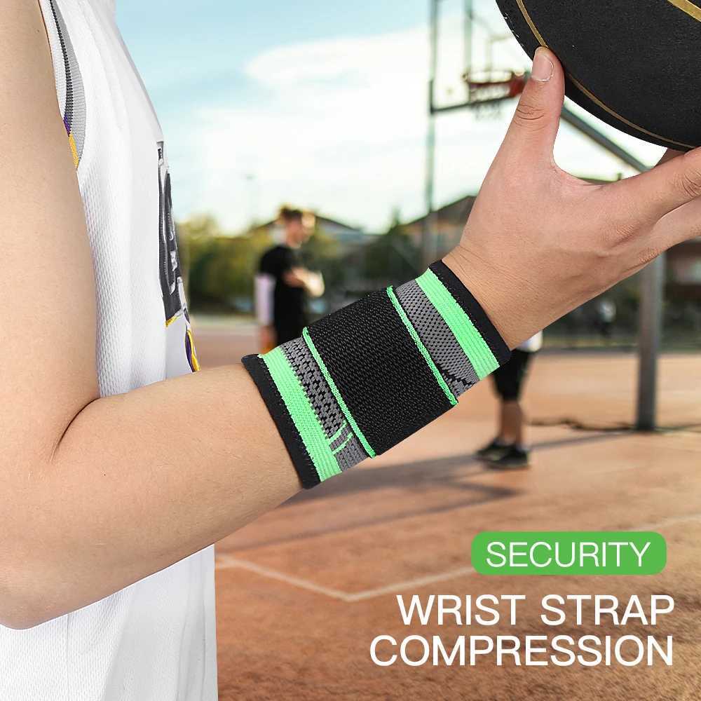 Single Wrist Guards Sports Wrist Guards Wristbands Badminton Basketball Thin Winding Pressurised Volleyball Fitness Guards M251226