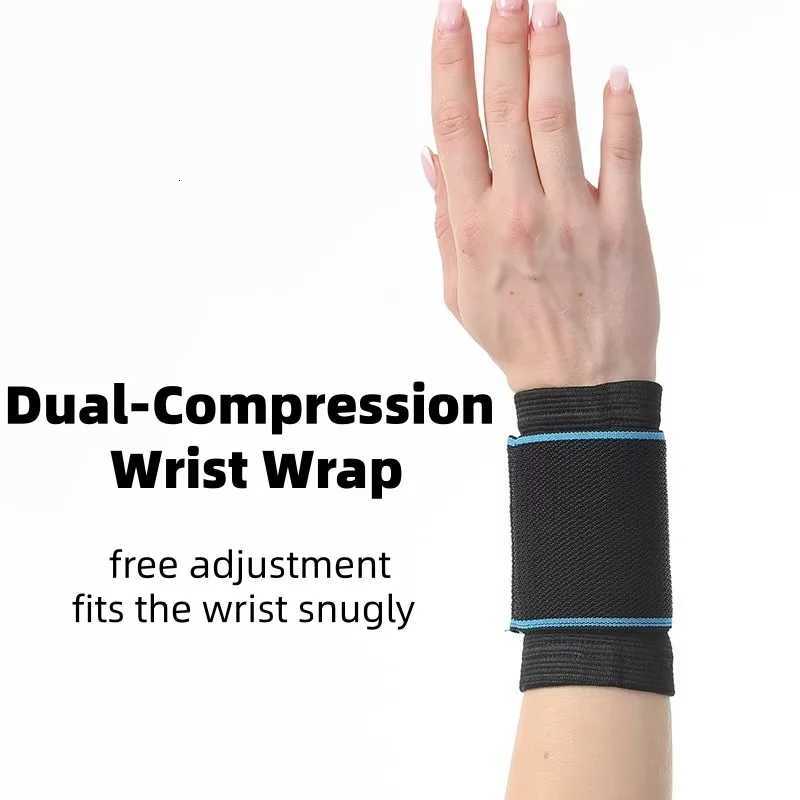 202419-Sports Wrist Wrap - Breathable Straps Compression Support for Strain Tendonitis Sprains Weightlifting Joint Brace M251226