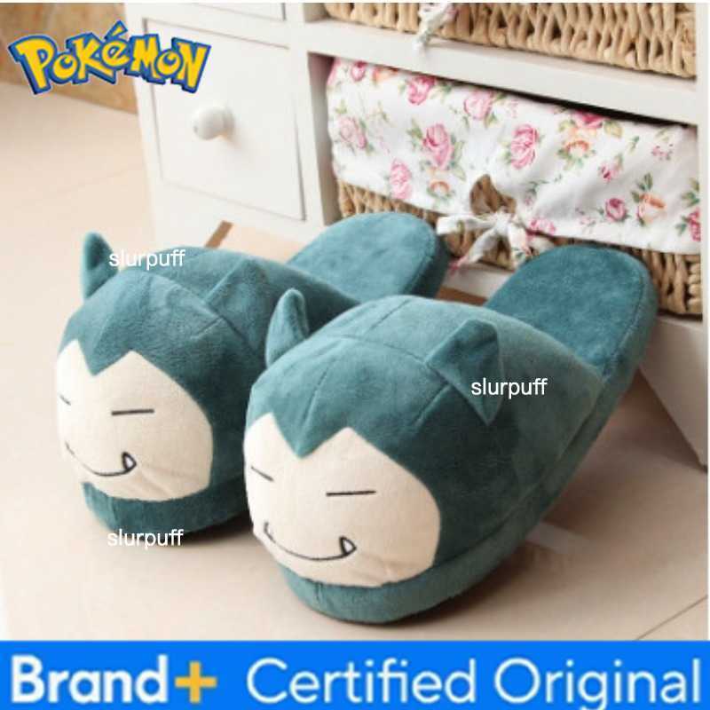 Pokemon Pokmon Cartoon Pikachu Plush Cotton Anime Shoes Shallow Velvet Slippers Sewing Shoes Parent-Child Couple Cute Furry Slippers W251226