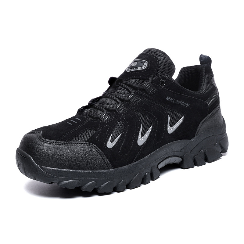 men sneakers New Outdoor Sports Large Size Rubber Sole High Top Wear-Resistant Hiking Casual Cross-Border Hot-Selling Men's Shoes Wholesale