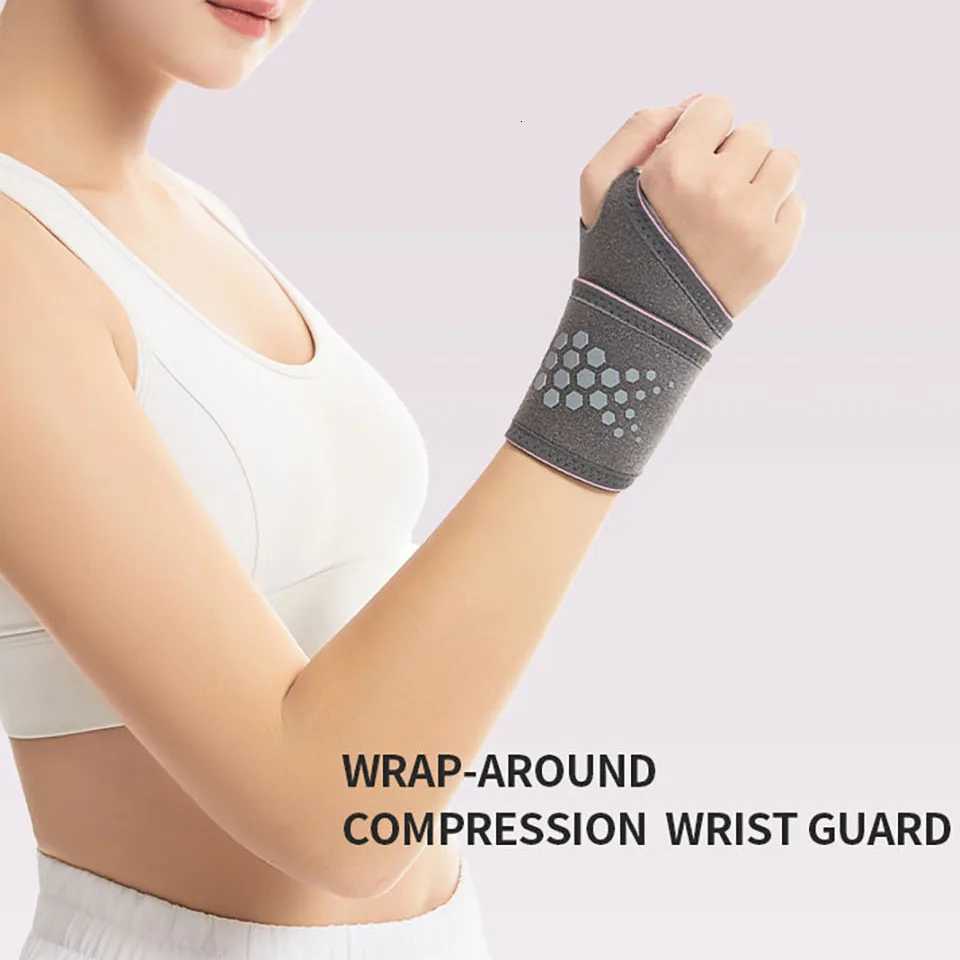 1Pcs Thin Light Wrist Guard Tendon Sheath Soreness Sports Injury Stable Support Elastic Nylon Pressurized Winding Wrist Guard M251226