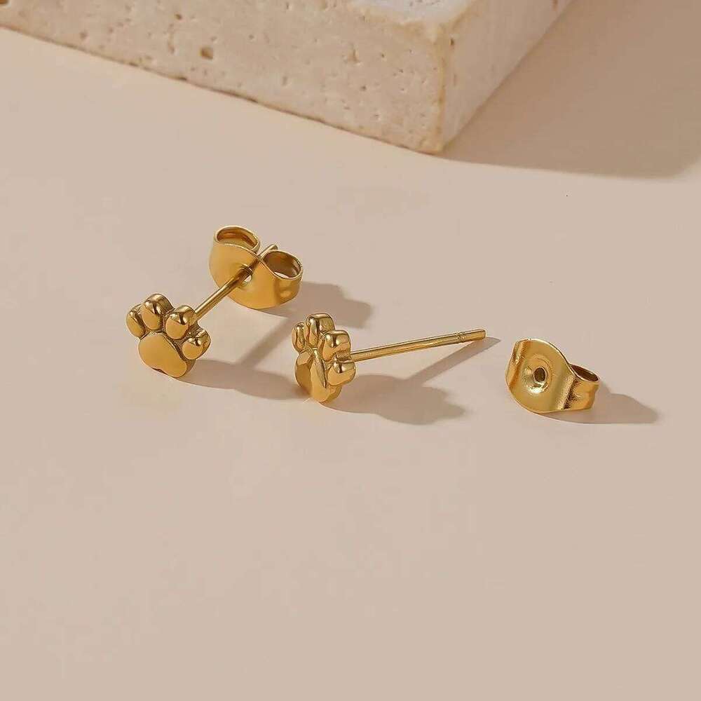 Print Dainty Puppy Owners Of All Breeds Dog Paw Earrings For Women Veterinarian Gifts 25H1226