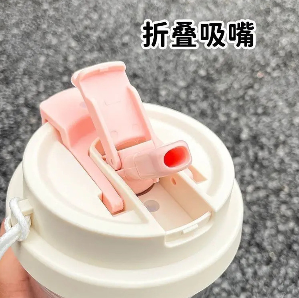 Water Cup Girl High Beauty Style with Tea Barrier Straw Cup Summer Heat Resistant 250528
