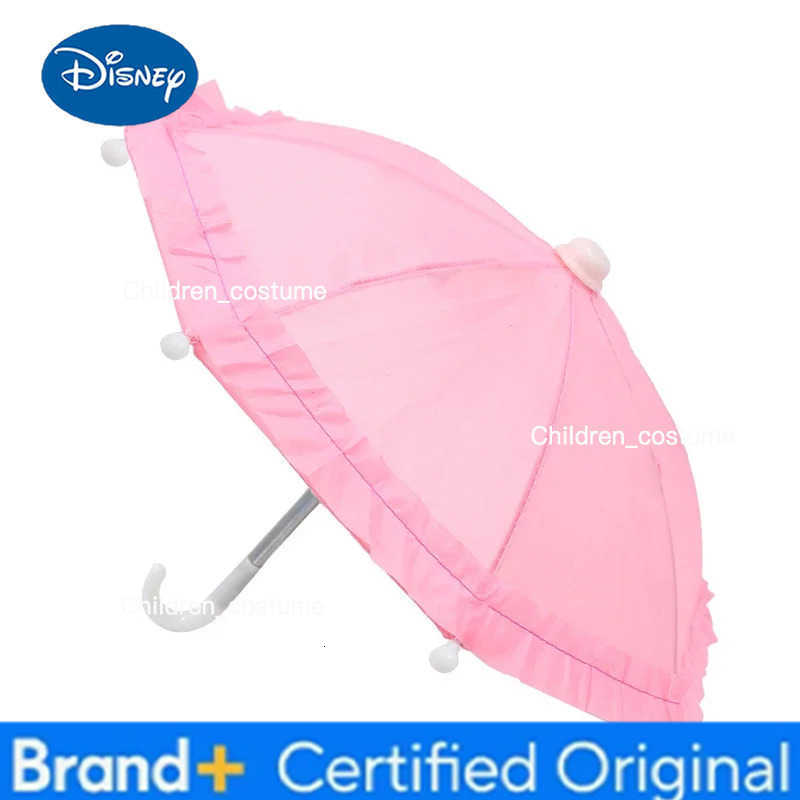 Disney Cute Laciness And Bear Umbrella Doll Accessories 22cm Mini Doll Umbrella Rain Gear For 43cm New Reborn And 18 Inch American Doll H251226