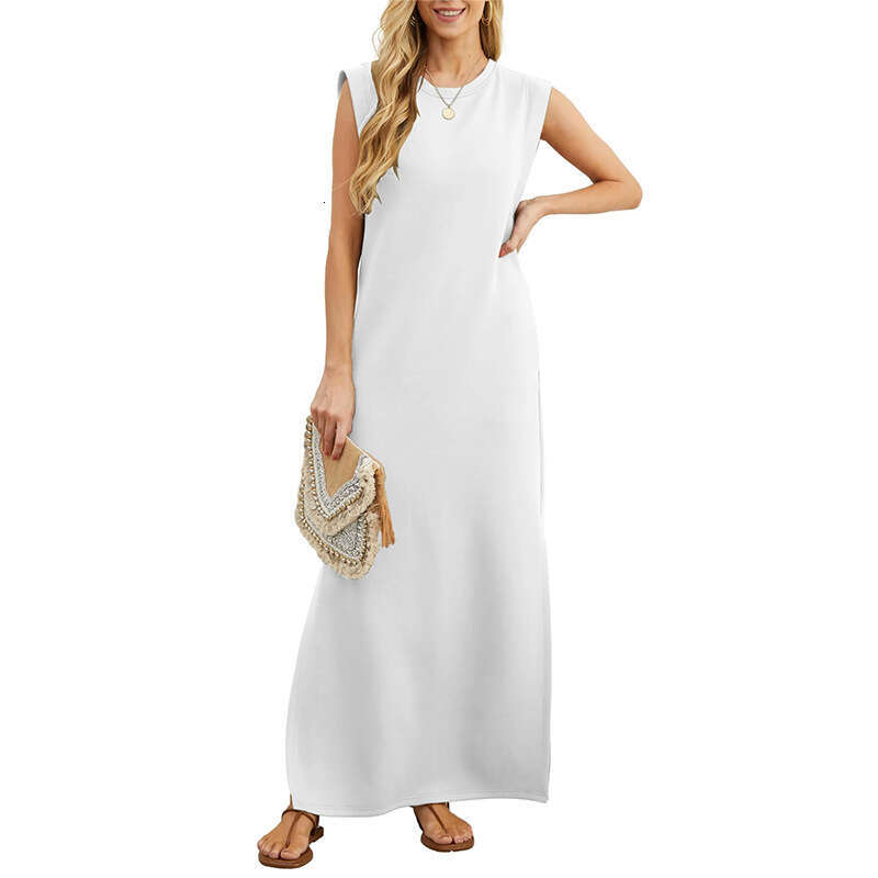 Dress for Women 2026 Summer Casual Loose Maxi Dress Relaxed Home Staycation Loungewear