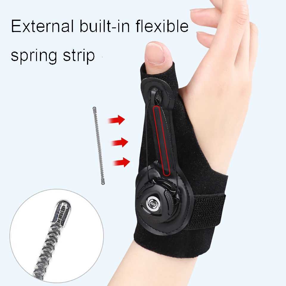 1Pcs Wrist Guard Double Pressure Fixing Belt Spring Bar Thin Light Rotation Tie Adjustable Tendon Sheath Protective Gear Prevent M251226
