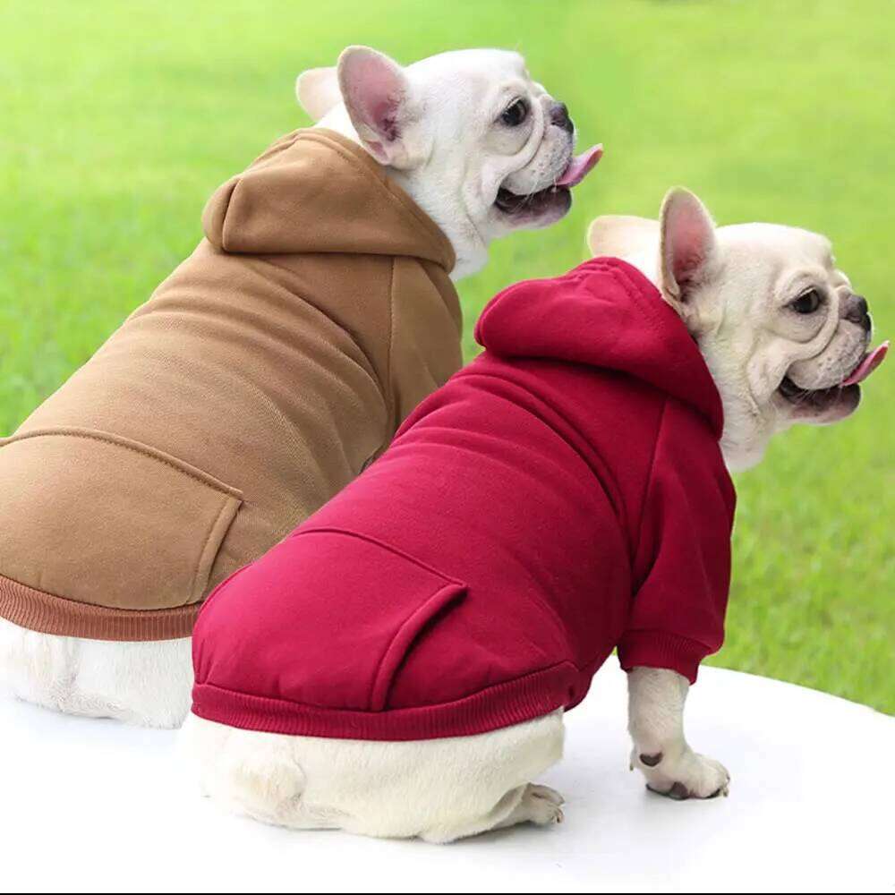 Dog For Small Dogs Warm Clothing Chihuahua Coat Puppy Outfit Pet Clothes for French Bulldog Hoodies 25T1226