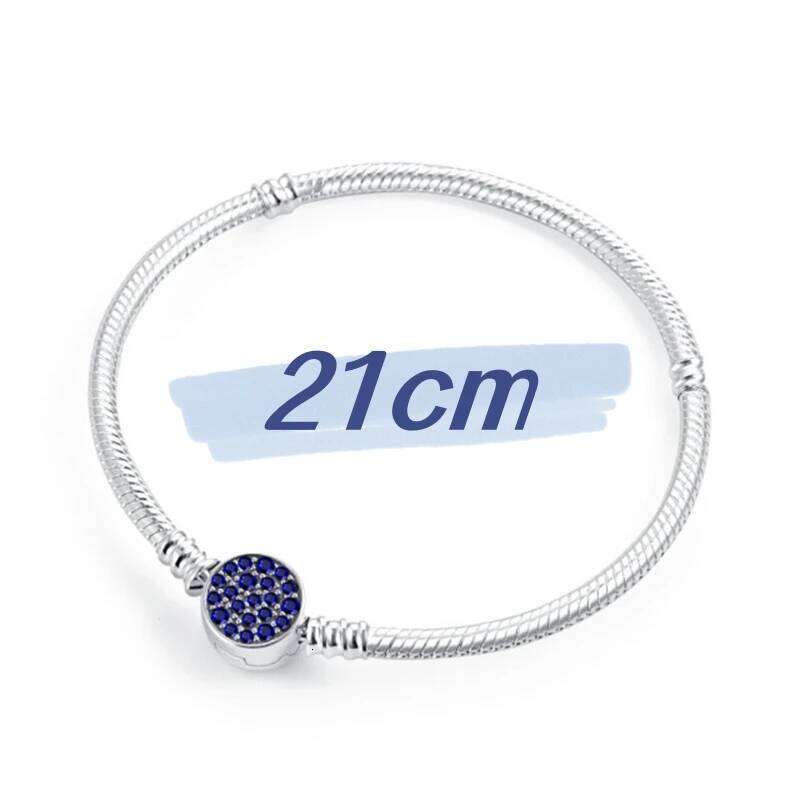 New Original 925 Silver Moments Bracelets Family Tree Crystal Ball Love Heart Clasp Bead Charm Bracelet For Women DIY Jewelry 25T1226