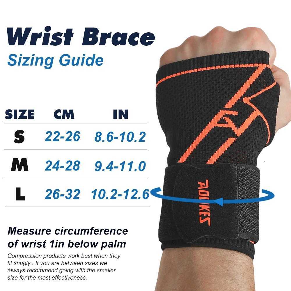 1PC Wrist Brace - Adjustable Compression Support for Men Women Fits Left/Right Hand - Carpal Tunnel Pain Relief M251226