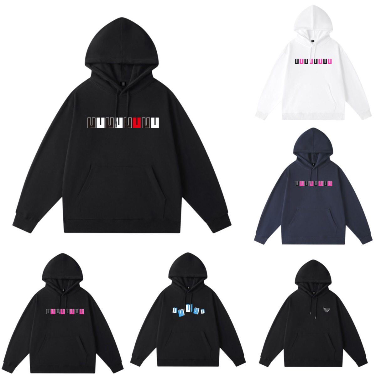 Designer Yelir Hoodies World Long Sleeve Printed Sweatshirts Men's Women's Hip-Hop Hoodie Casual Solid Color Jumper Kkk2