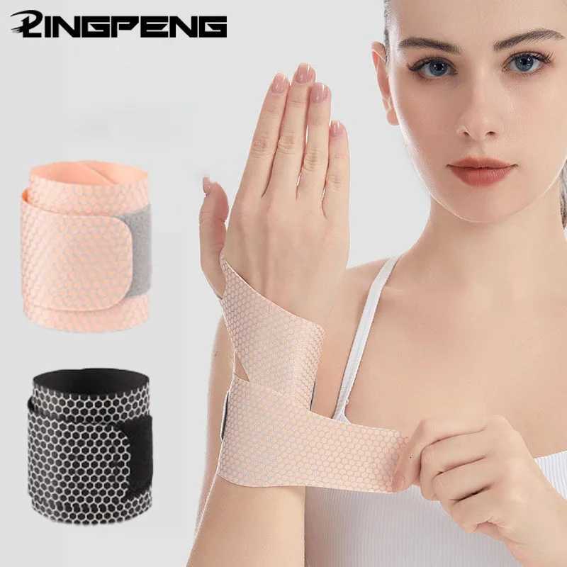 Fixed Spandex Sport Wrist Guard Wrist Sprain Tendonitis With Fastener Tape Wristband Ultra Thin Joint Brace Badminton Basketball M251226