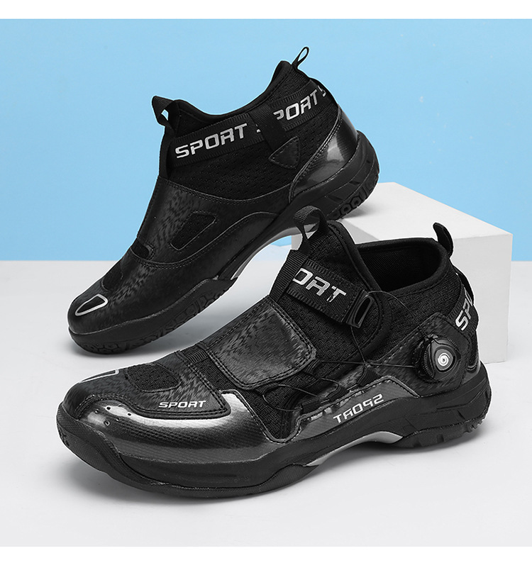 New badminton for men women, with shock absorption, breathable professional sports shoes, non-slip and wear-resistant table tennis shoes