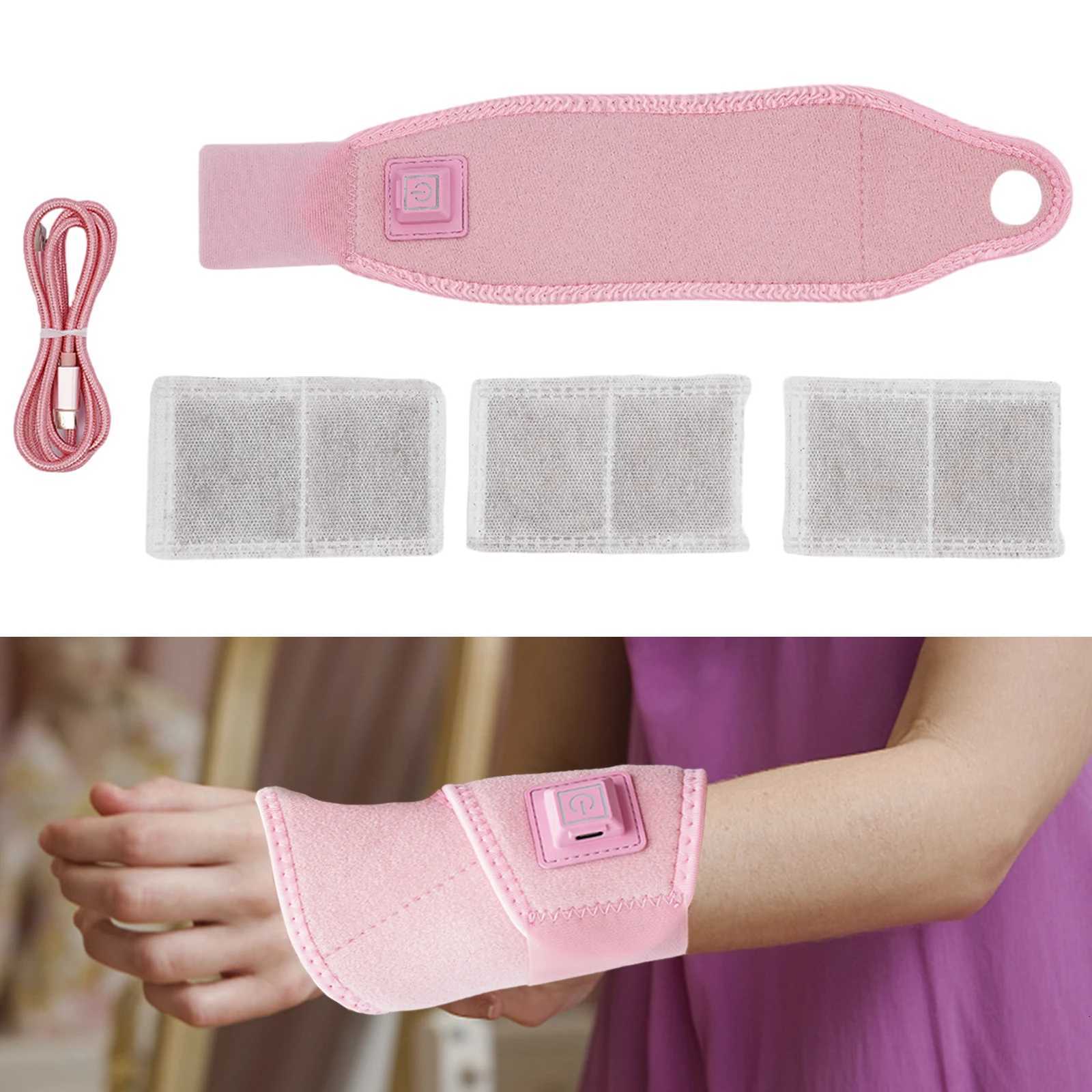 Wristband Heating Heated Wrist Brace Wrist Thumb Brace Heating Pad 3 Temperature Control for Pain Relief Exercise M251226