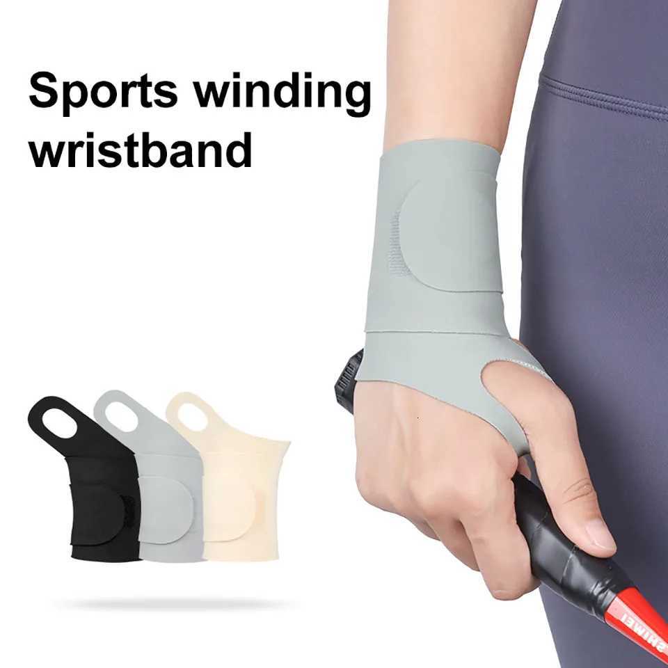 1Pcs Ultra-Thin Wrist Guard Adjustable Breathable Fixation Winding Pressurization Protect Joints Outdoor Sports Badminton Unisex M251226