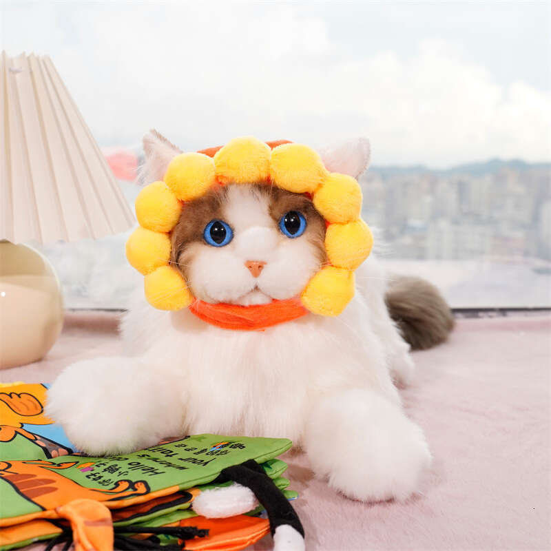 2026 New Cute Sunflower Transformed Pet Hat Adjustable New Cat Supplies pet supplies Dog Clothes