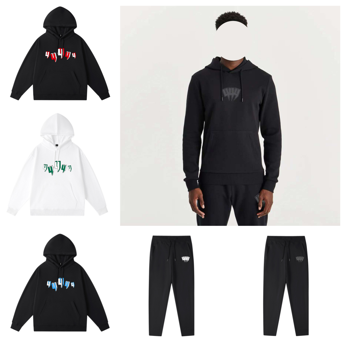 Men's Hoodies Letter-printed Cotton Warm Sports Suit Sweatshirt A Trendy Hip-hop Loose Casual Sweatshir High-quality Hip-hop Youth Street Rock Ho