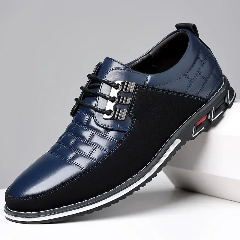 Autumn Business Casual Shoes for Men Trend Classic Leather Shoes Outdoor Men Sneakers Sewing Breathable Mens Dress Shoes 251225