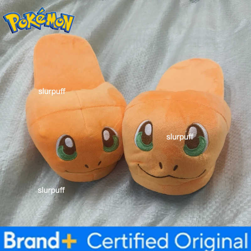 Pokemon Spot Pikachu Plush Cotton Shoes Light Plush Toe Slippers Sewn Shoes Parent-Child Couples Girlfriends Plush Slippers Gifts W251226