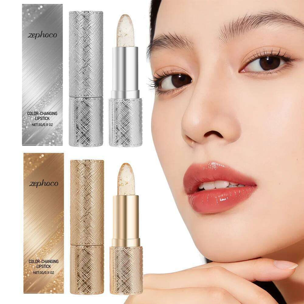 Color Changing Lipstick Lasting Moisturizing Anti Chapped Plumping Makeup Waterproof Glossy Shine Lip Gloss Cosmetic 25H1226
