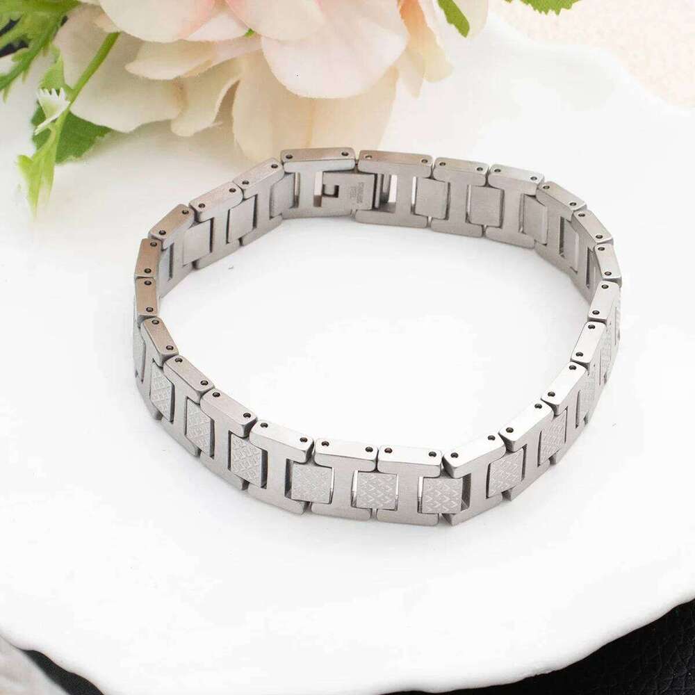 12mm Width Watch Strap Stainless Steel Bracelet Women/Men Fashion Minimalist Punk Style Bangle Party Holiday Jewelry Gifts 25T1226