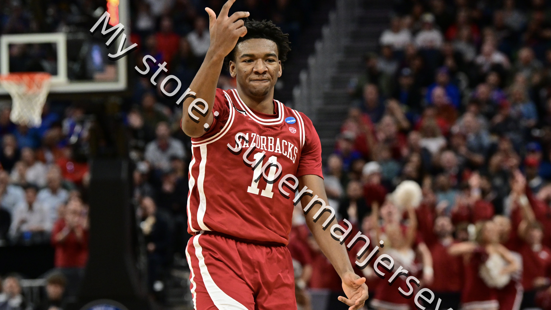 2025-26 Arkansas basketball jersey Acuff Jr Brazile Brown Ewin Karuletwa kelley Knox Pringle Richmond III Rtail Sealy Semedo Thomas Wagner Men women