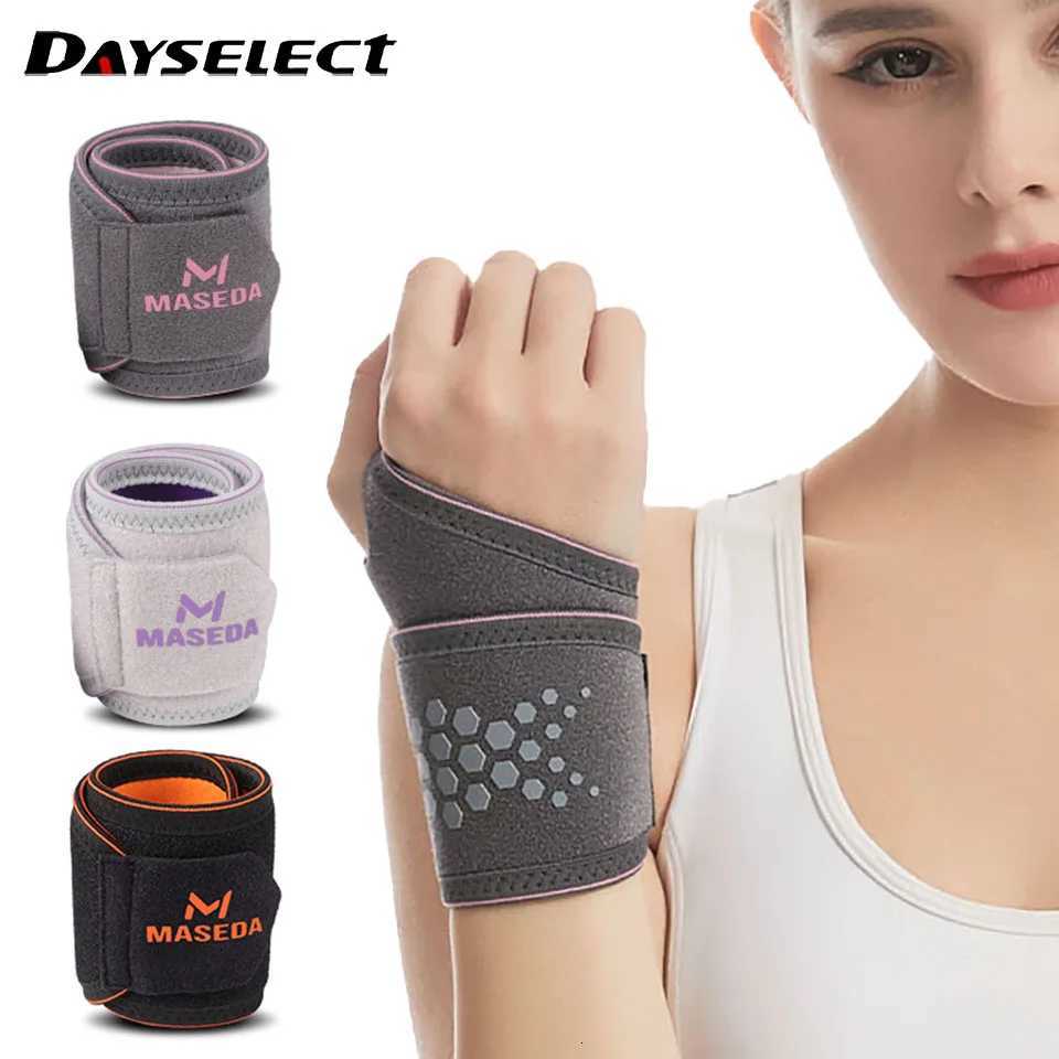 1Pcs Thin Light Wrist Guard Tendon Sheath Soreness Sports Injury Stable Support Elastic Nylon Pressurized Winding Wrist Guard M251226