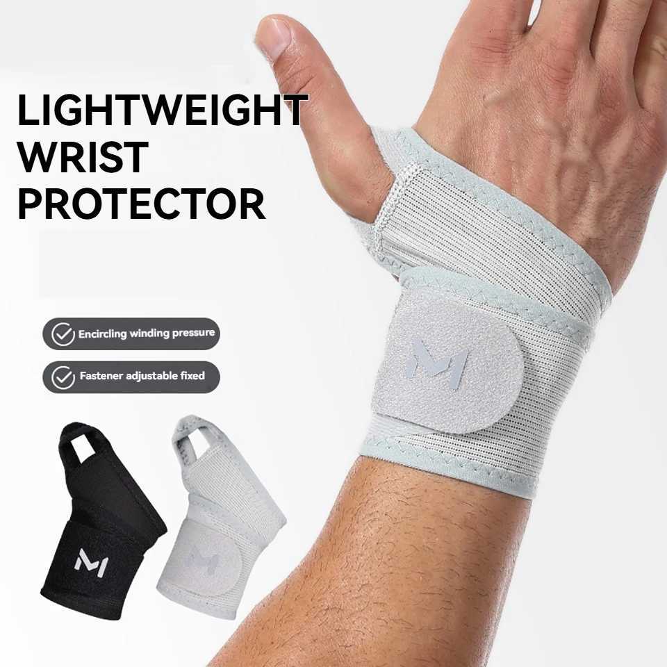 1Pcs Wrist Guard Protect Wrist Pain Tendon Sheath Strain Men Women Badminton Bench Press Fitness Breathable Lightweight Elastic M251226