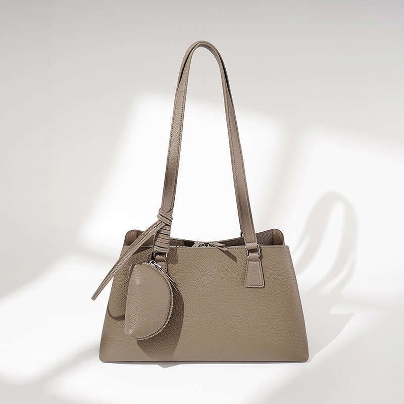 Luxury Genuine Leather Original Handheld Underarm Top Layer Cowhide Light Versatile Large Capacity Single Bag For Women