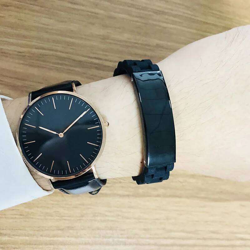 Engraved Christian Lord's Prayer Black Silicone Bracelet Men German French Hebrew Multi Language Brazalets 25T1226