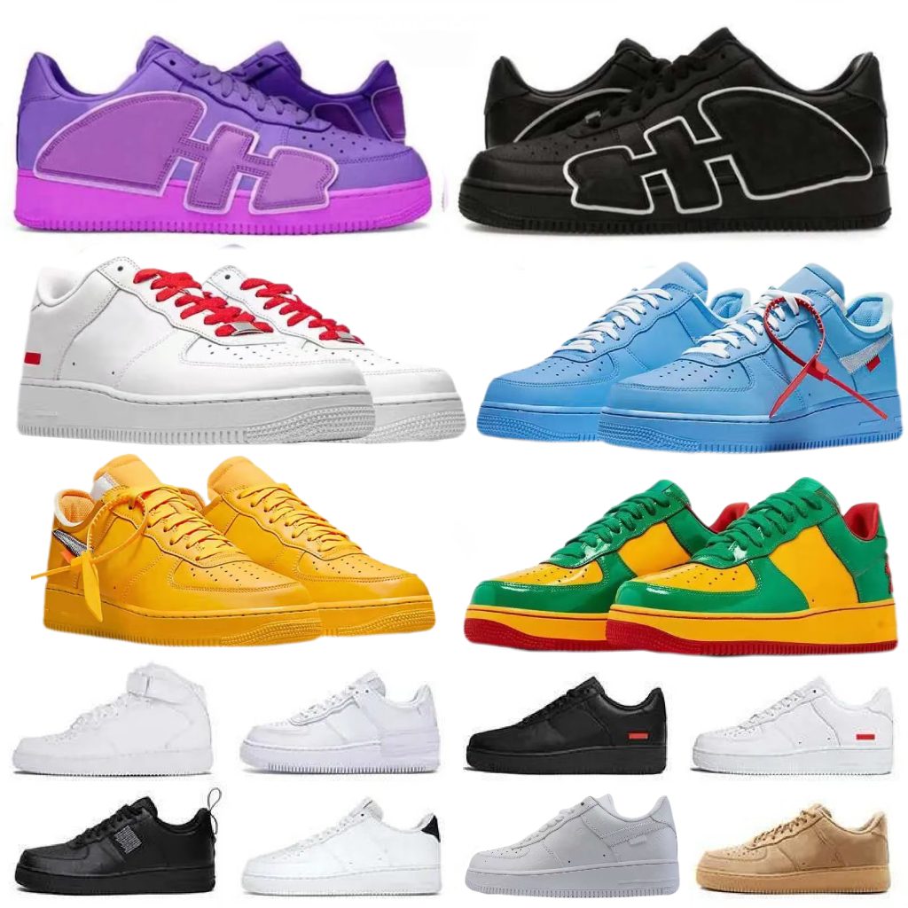 Top Quality CPFM Designer Casual Shoes Men Women Black White Volt Brooklyn Green Spark MCA Blue University Gold Complexcon Moma Lemonade Yellow Sneakers size35-46