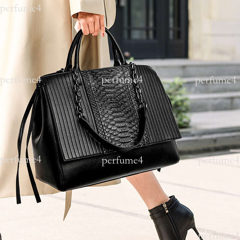 Tote Crocodile Pattern Fashion Texture for Women Cross-border New Large Capacity Women's Bag High-end Feel Shoulder Handbag
