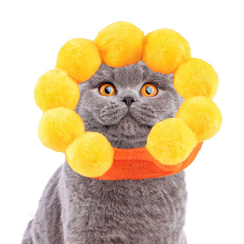 2026 New Cute Sunflower Transformed Pet Hat Adjustable New Cat Supplies pet supplies Dog Clothes
