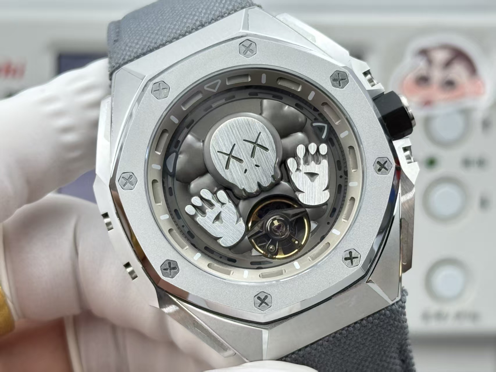 26656 Tourbillon Companion Mens Watch Openworked Dial Luxury Wristwatch Stainless Steel Automatic Sapphire Crystal