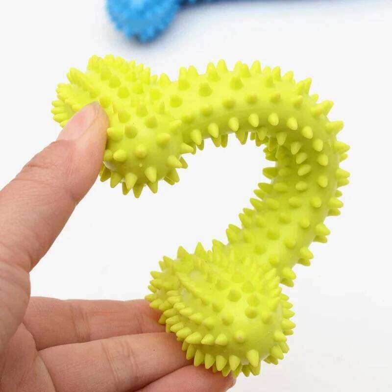 for Small Rubber Resistance To Bite Dog Toy Teeth Cleaning Chew Training Toys Pet Supplies Puppy Dogs 25N1226