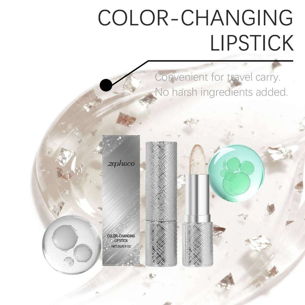 Color Changing Lipstick Lasting Moisturizing Anti Chapped Plumping Makeup Waterproof Glossy Shine Lip Gloss Cosmetic 25H1226