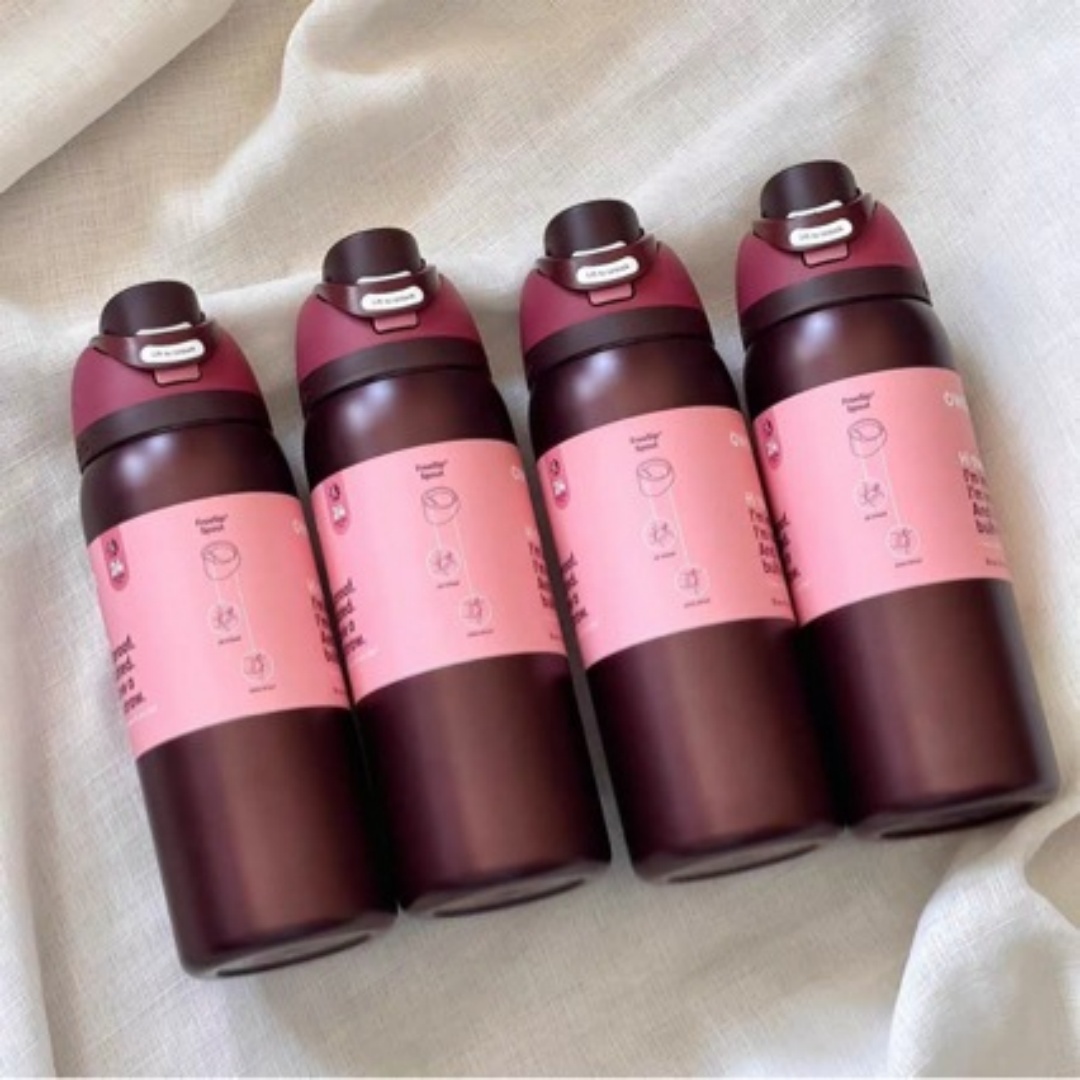 32oz & 24oz Stainless Steel Vacuum Flask Double-Wall Insulated Thermos Bottle Hot Cold Leakproof Vacuum Insulated Stainless Steel Mug AAAAAA
