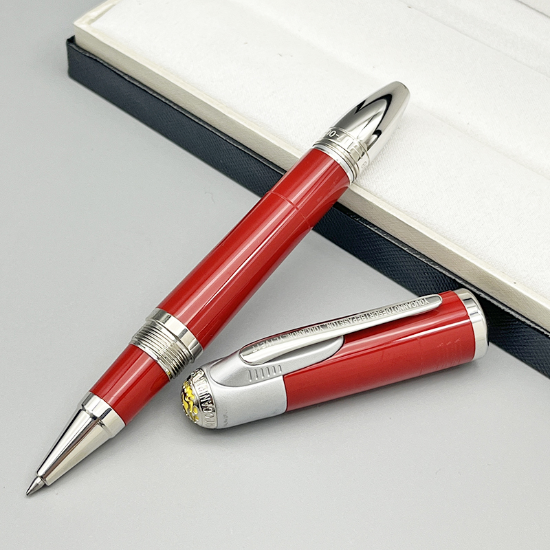 MONT Special Collection Enzo Fer-i Famous Figure Fountain Rollerball pen 4 Colors op Office School Writing stationery