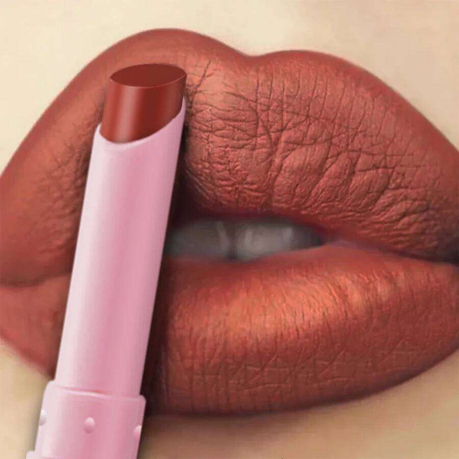 15 Color Cigarette Velvet Matte Waterproof Lipstick Long-lasting Gloss Makeup Red Brown Pink Liner Pen Lip Tint 25H1226