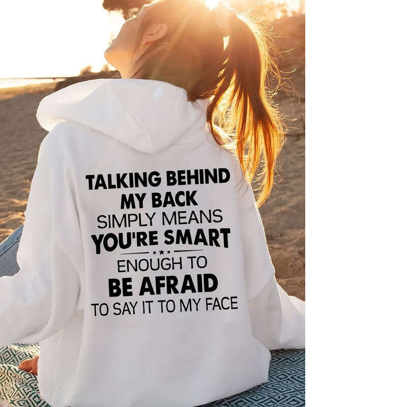 Women Pullover Hoodie Printed Sweatshirt Women S Letter Animation Print Pattern Hooded Drawstring Sweater Cotton Blend Casual Fashion Autum